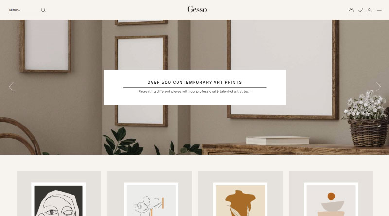 Gesso WordPress Theme