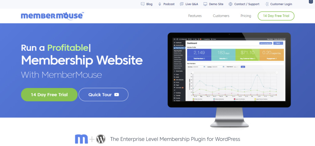 MemberMouse - ปลั๊กอินสำหรับสมาชิก WordPress