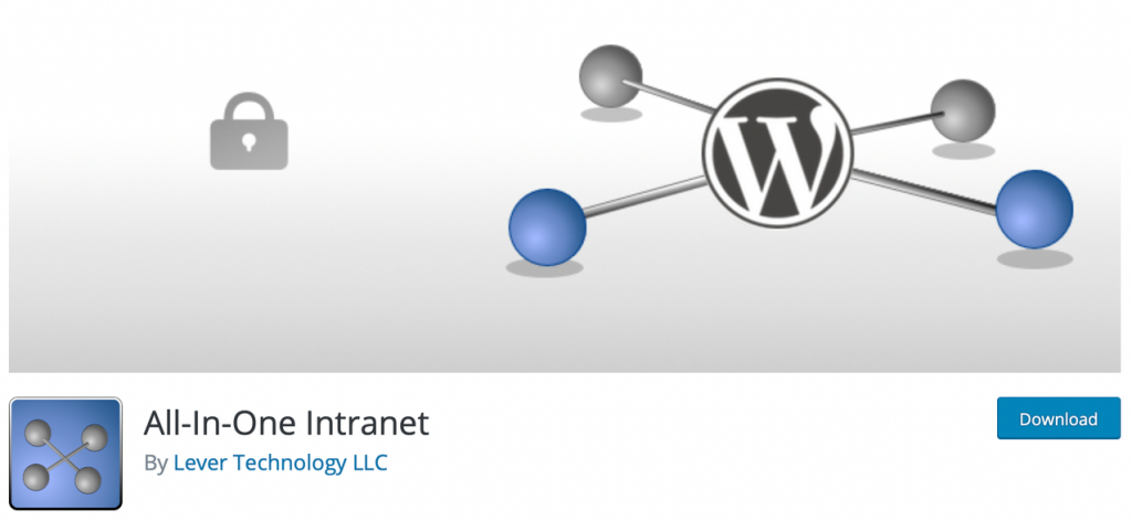 Banner for "All-in-One" intranet plugin