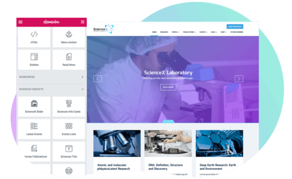 Science-X WordPress موضوع البحث التربوي