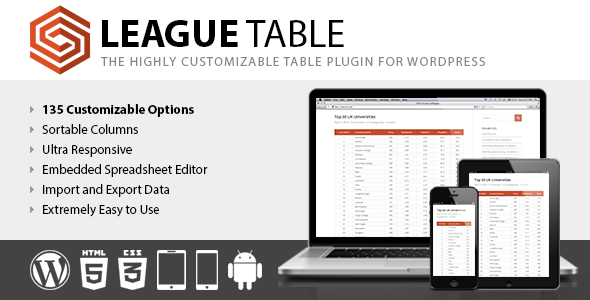 plugins de table pour créer des tables de données en ligne