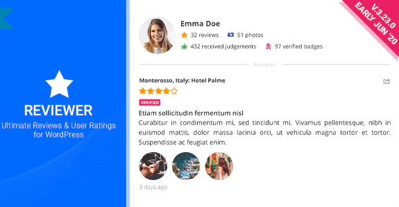 Плагин обзора продукта Reviewer для WordPress