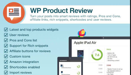 Plugin de revisão de revisão de produto WP