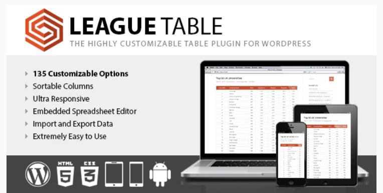 Melhores plugins de tabela alternativos para o WP Table Builder