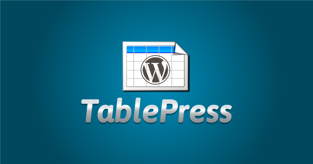 TablePress 与忍者桌