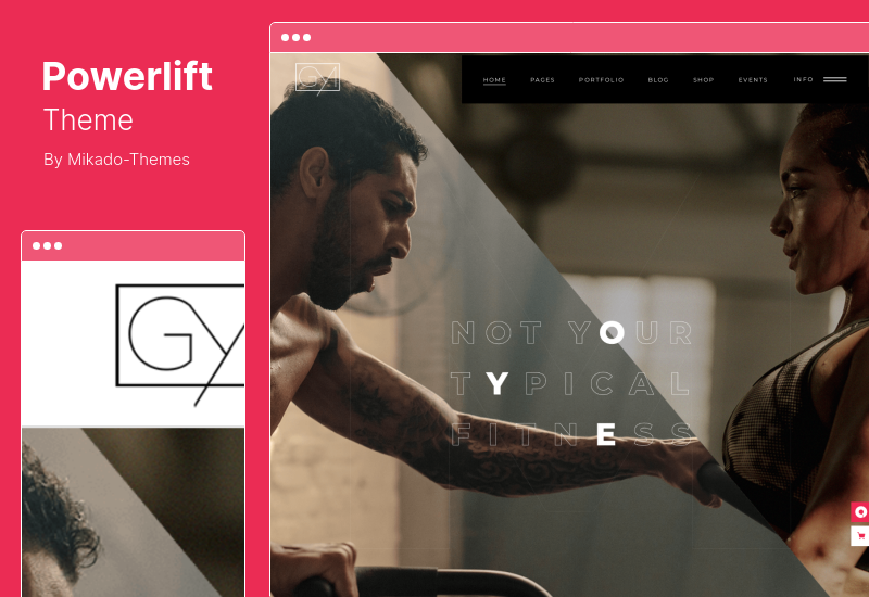 Powerlift-Theme - Fitness- und Fitnessstudio-WordPress-Thema