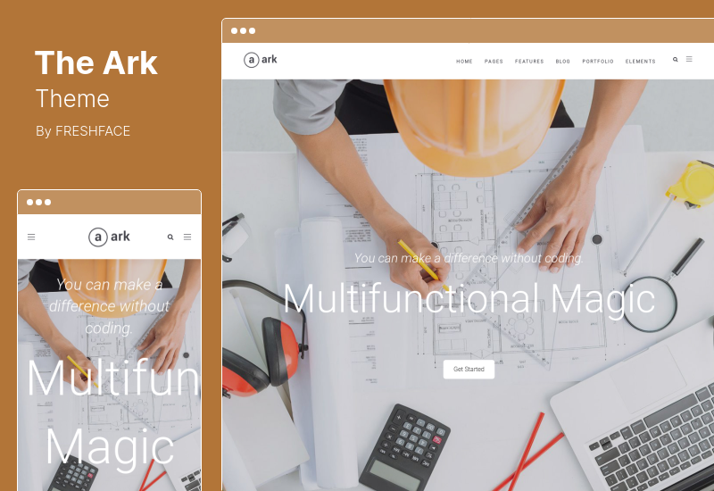 The Ark Theme - Freelancer WordPress-Thema