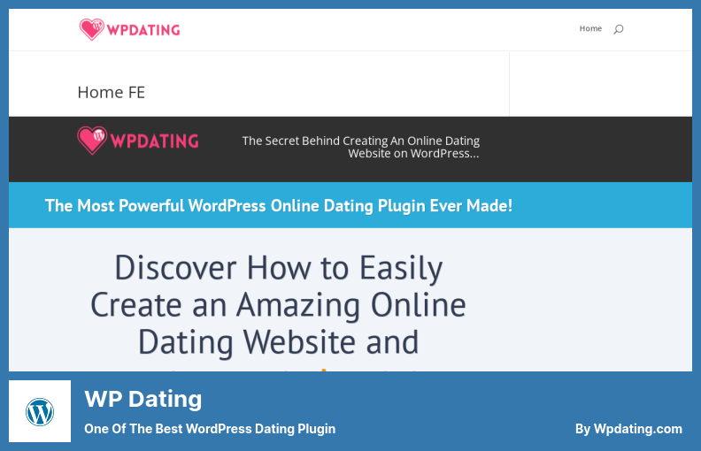 WP Dating Plugin - Um dos melhores plugins de namoro para WordPress