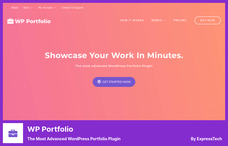 WP Portfolio Plugin - 最先进的 WordPress Portfolio 插件