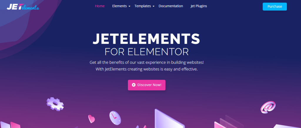 Complemento JetElements para Elementor