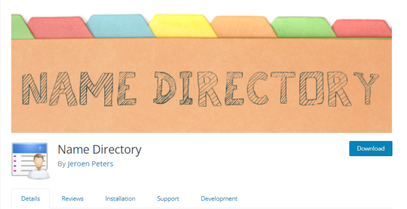 Director de nume- Directorul de servicii software WordPress