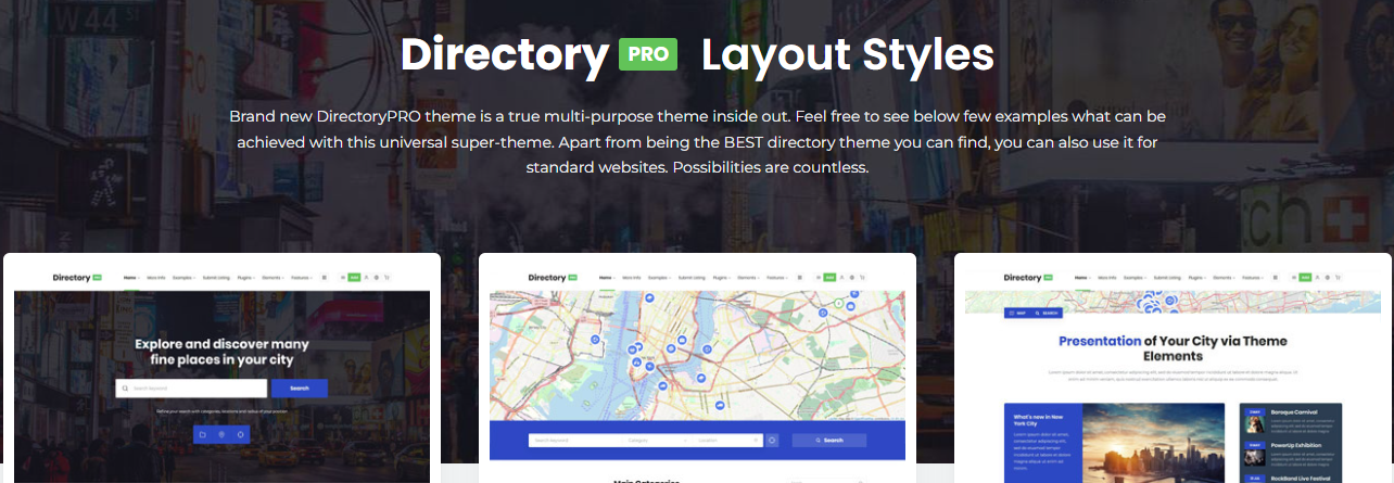 Directory Pro- Software de directorio de servicios WordPress