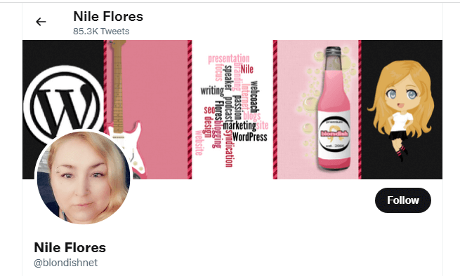 Influencer WordPress Nil Flores