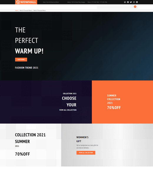 WordPress Block Themes Wowmall