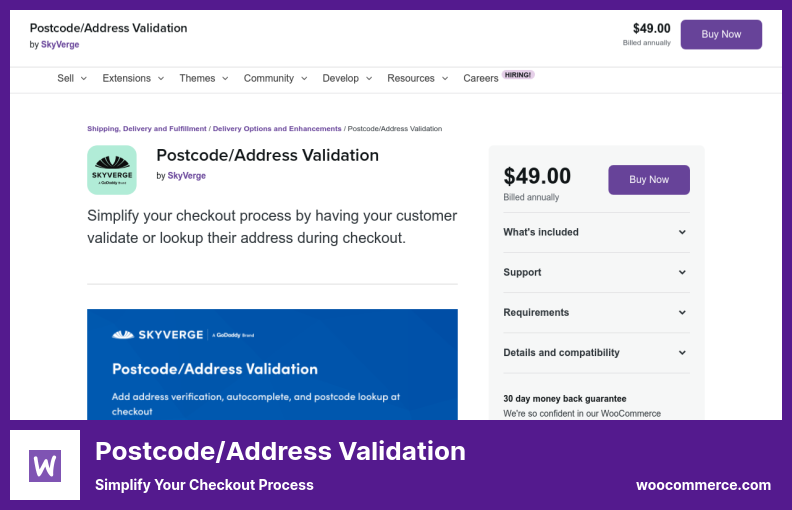 Plugin de validation de code postal/d'adresse - Simplifiez votre processus de paiement