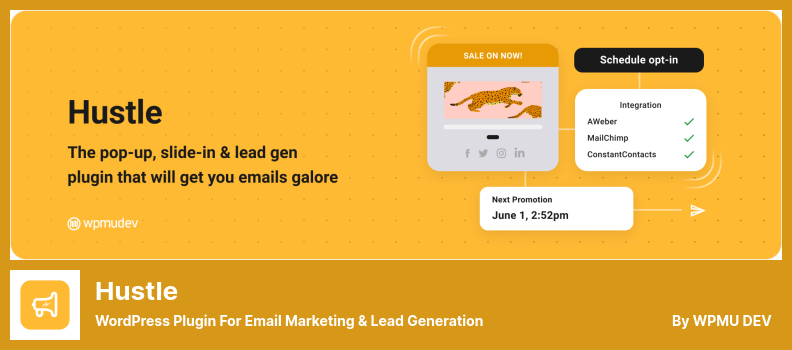 Hustle Plugin - Plugin WordPress para Email Marketing e Geração de Leads