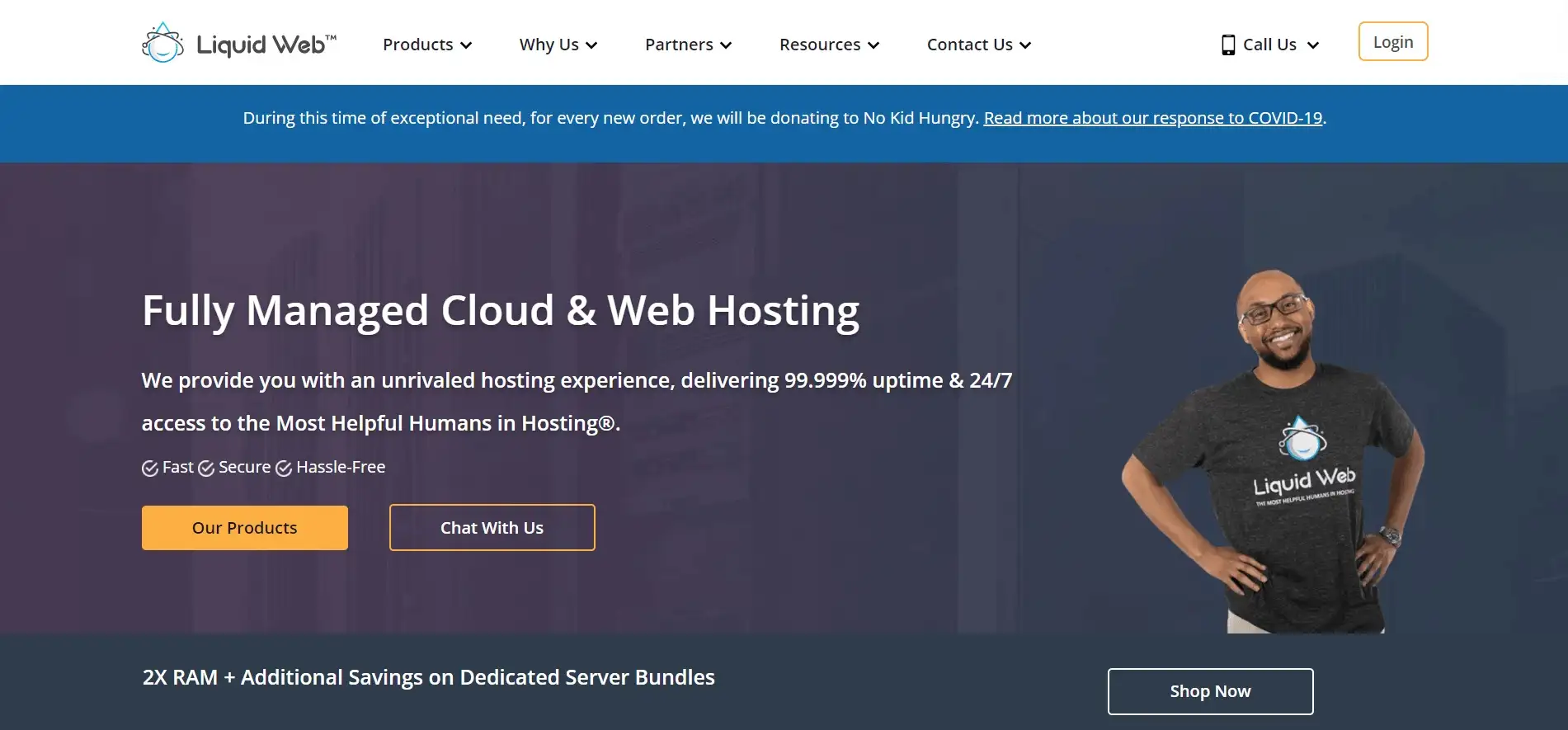 Liquid Web, uno dei migliori web hosting per sviluppatori.