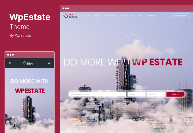 WpEstate 主题 - 房地产 WordPress 主题