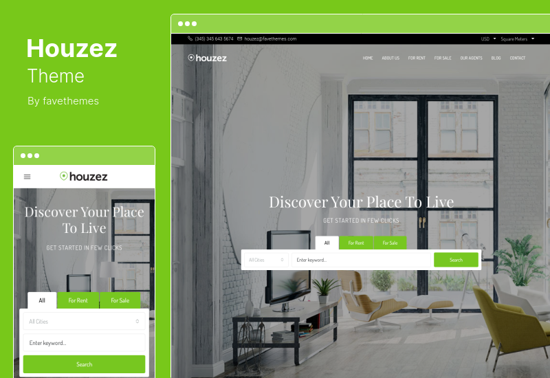 Tema Houzez - Tema WordPress Imobiliário