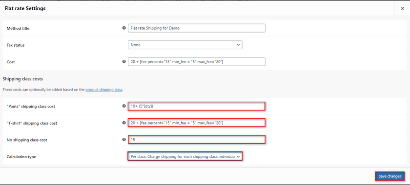 運輸類添加 woocommerce 統一運費