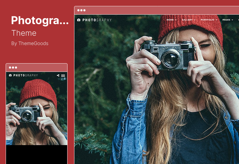 Тема фотографии - Тема WordPress для фотографии