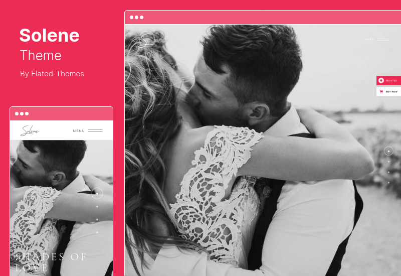 Tema Solene - Tema de WordPress para fotografía de bodas