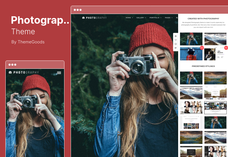 Fotografie-Thema - Fotografie-WordPress-Theme