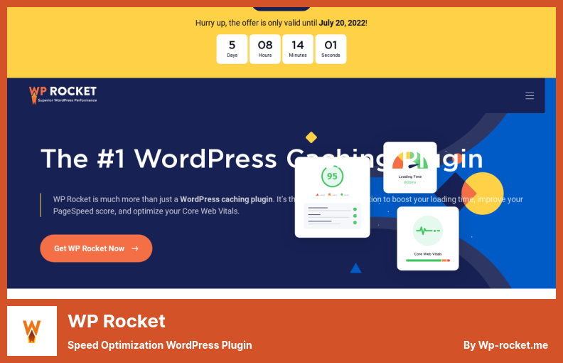 WP Rocket Plugin - تحسين السرعة وورد البرنامج المساعد