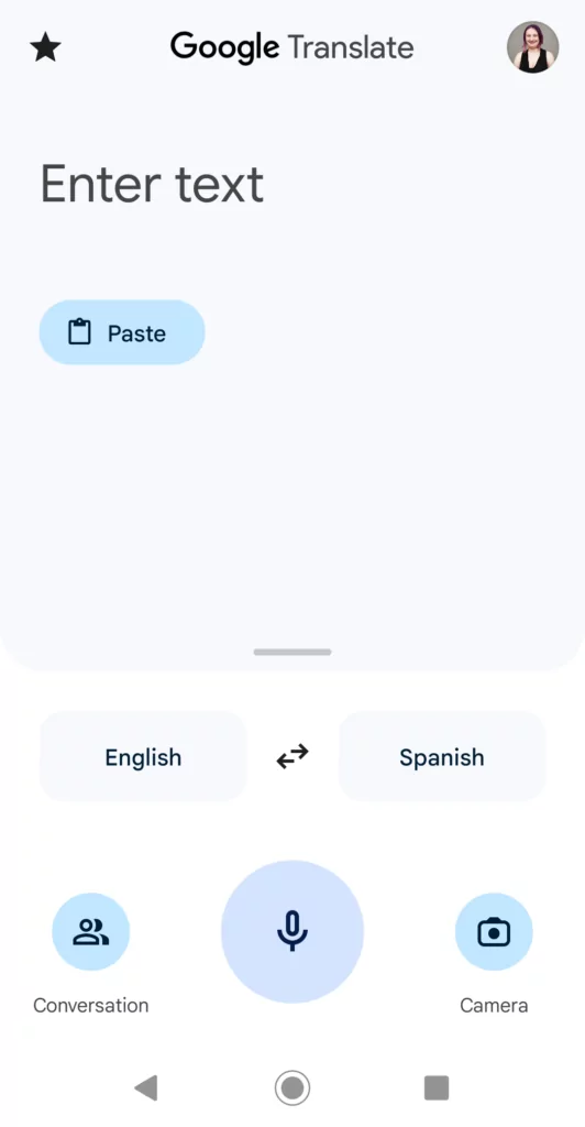 Yandex Translate vs Google Translate: app mobile di Google Translate