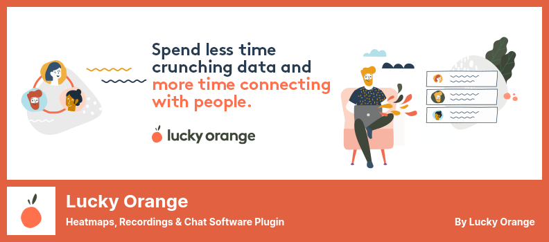 Lucky Orange Plugin - خرائط الحرارة والتسجيلات وبرامج الدردشة الإضافية