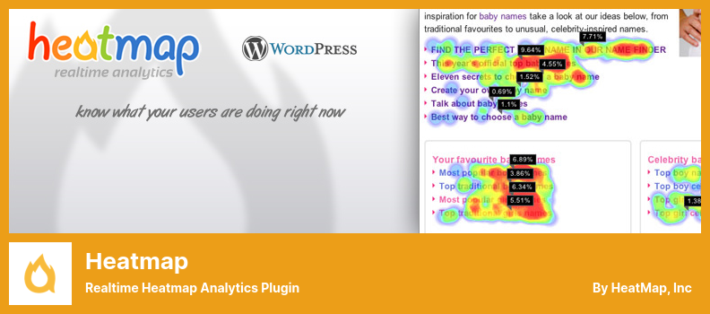 البرنامج المساعد Heatmap - البرنامج المساعد Realtime Heatmap Analytics