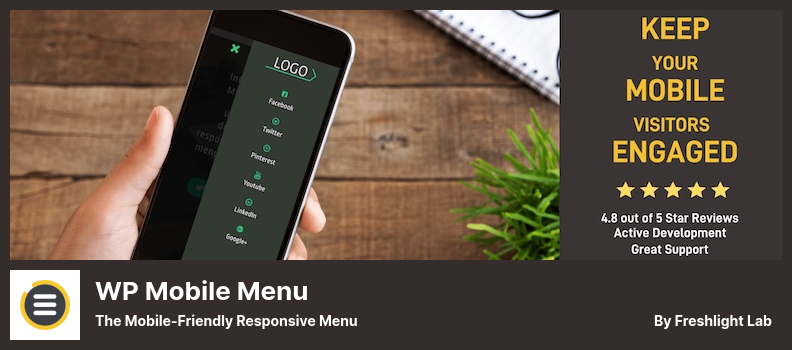 WP Mobile Menu Plugin - Das mobilfreundliche responsive Menü