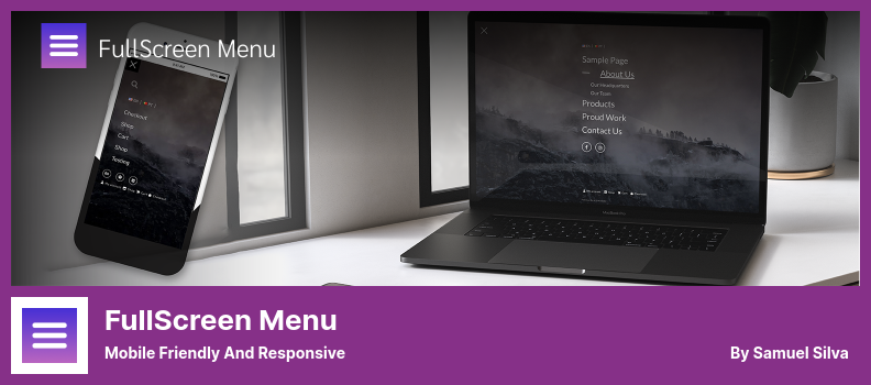 Plugin del menu a schermo intero - Mobile friendly e reattivo