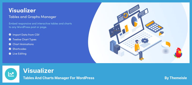 Plugin Visualizer - Pengelola Tabel dan Bagan untuk WordPress