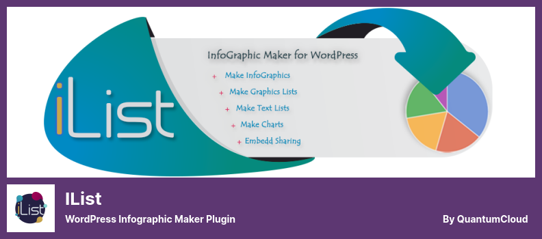 Plugin iList - Plugin WordPress Criador de Infográficos