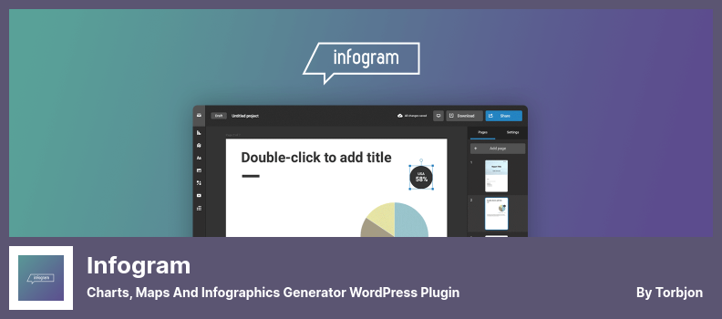 Infogram-Plugin - WordPress-Plugin zum Generator von Diagrammen, Karten und Infografiken