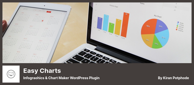 Easy Charts Plugin - Infograohics & Chart Maker WordPress 插件