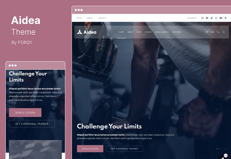 Tema Aidea - Tema WordPress aziendale