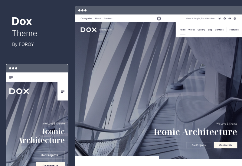 Tema Dox - Tema multipropósito de WordPress