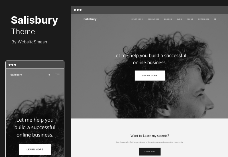 Tema Salisbury - Pemasaran Konten & Tema WordPress Bisnis