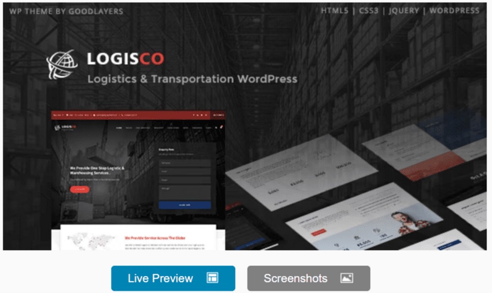 Logisco WordPress-Theme