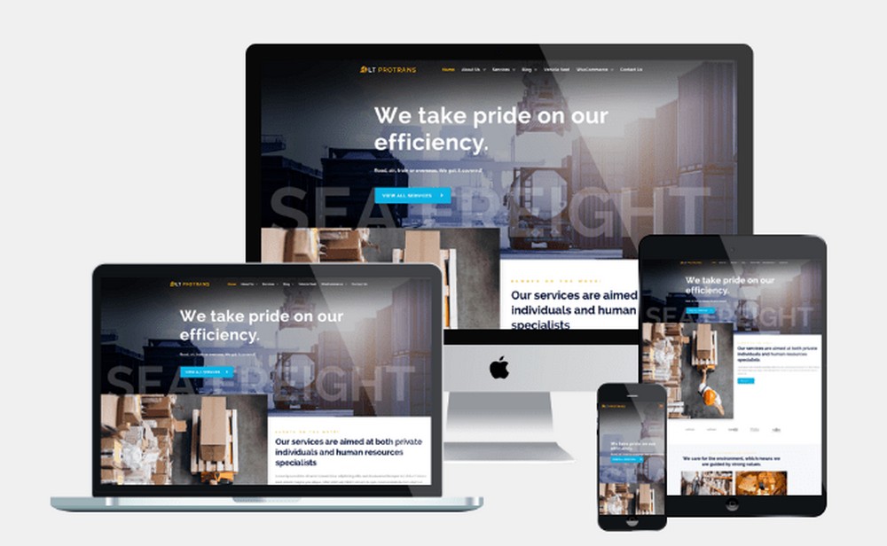 LT Protrans WordPress-Theme