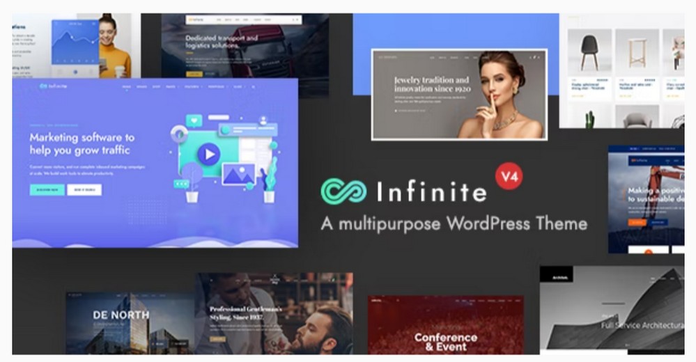 Tema WordPress infinită