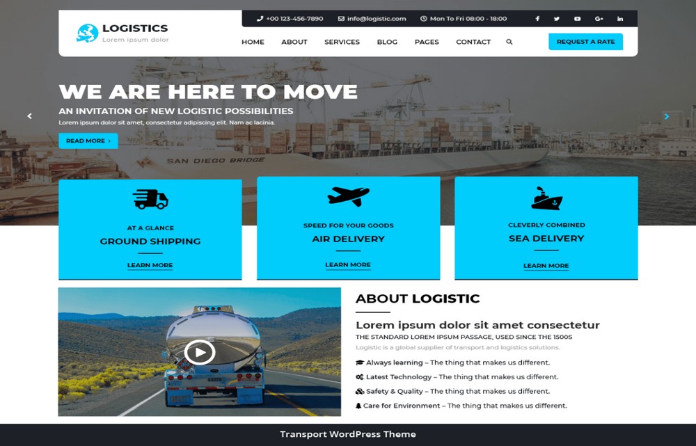 Thema Logistiktransport