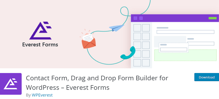 o melhor plugin de consentimento GDPR e cookies WordPress Everest Forms