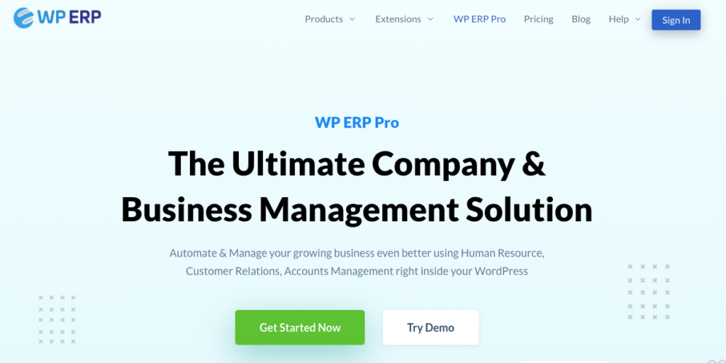 WP ERP Pro