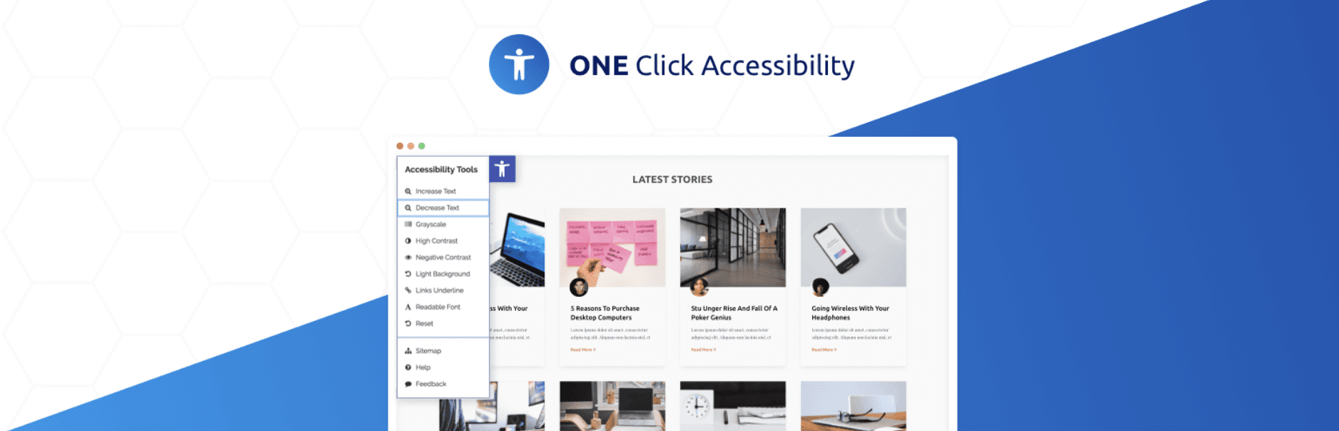 accessibility for WordPress