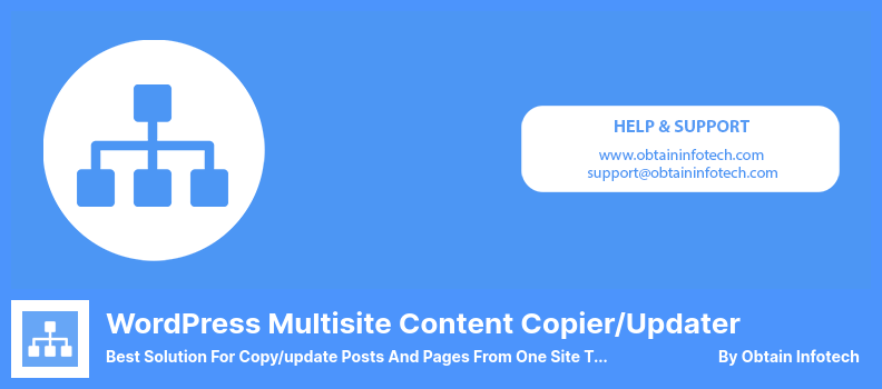 WordPress Multisite Content Copier/Updater Plugin - najlepsze rozwiązanie do kopiowania/aktualizowania postów i stron z jednej witryny do innych witryn