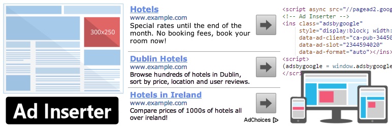 Complemento de WordPress para la monetización del insertador de anuncios
