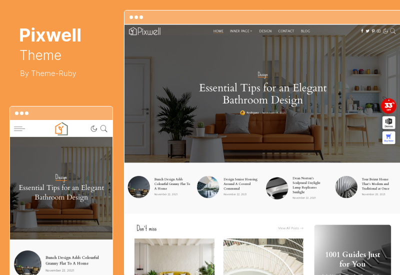 Tema Pixwell - Tema WordPress per riviste moderne